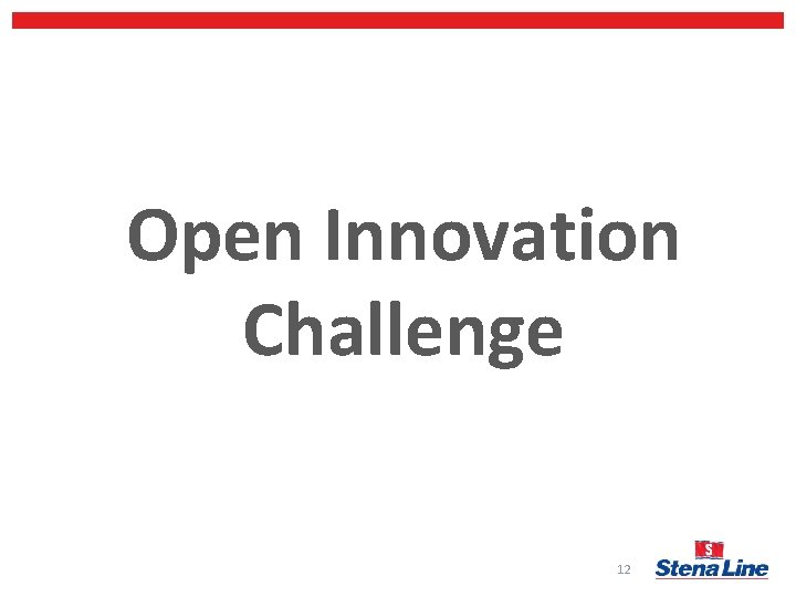 Open Innovation Challenge 12 