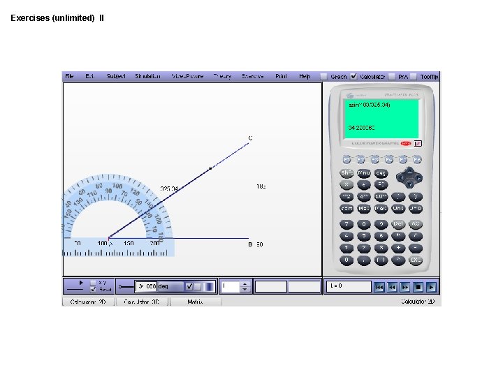 Exercises (unlimited) II 