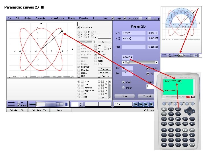 Parametric curves 2 D III 