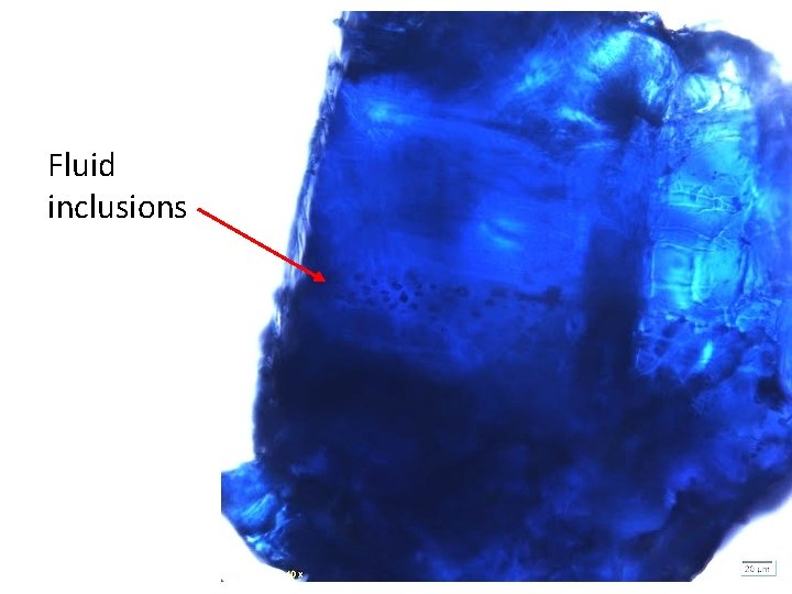 Fluid inclusions 