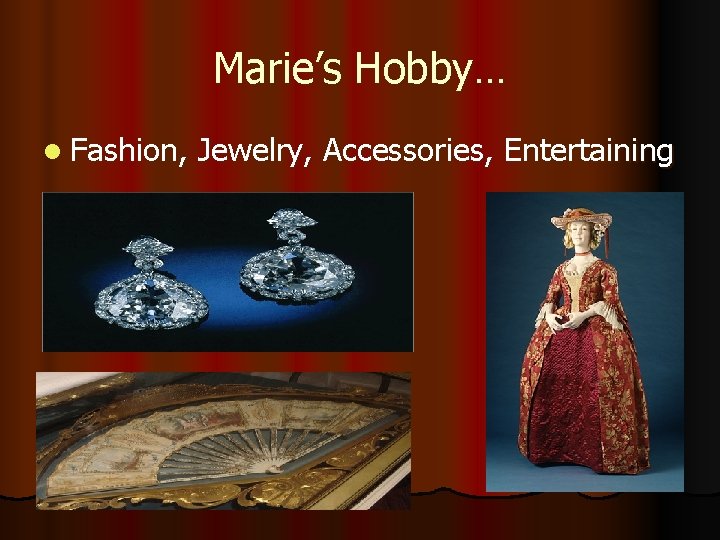 Marie’s Hobby… l Fashion, Jewelry, Accessories, Entertaining 