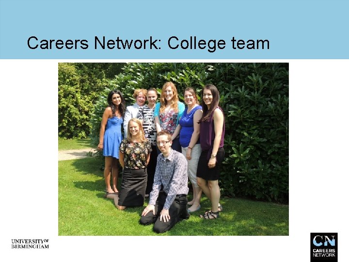 Careers Network: College team 