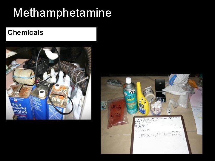 Methamphetamine Chemicals Methamphetamine Chemicals