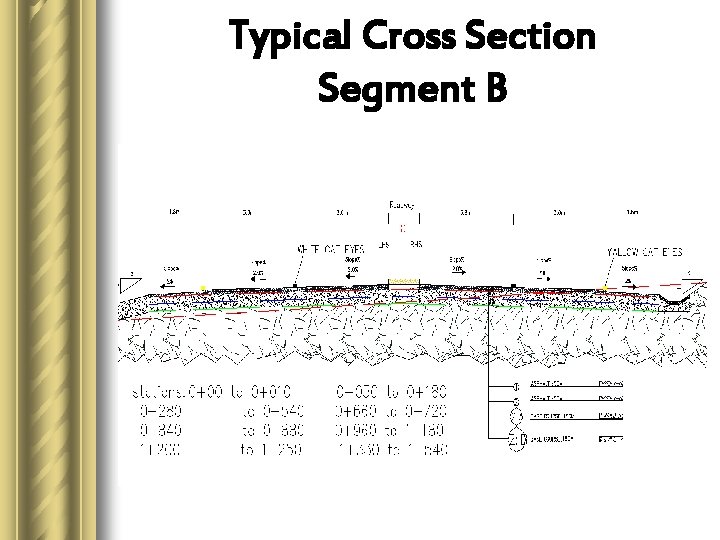 Typical Cross Section Segment B 