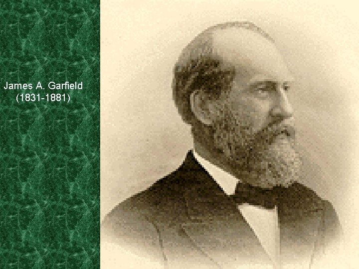 James A. Garfield (1831 -1881) 