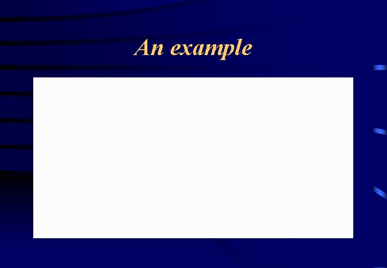 An example 