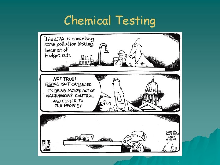 Chemical Testing 