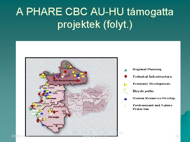 A PHARE CBC AU-HU támogatta projektek (folyt. ) 2020. 10. 07. AGRION Vállalkozásfejlesztő Iroda