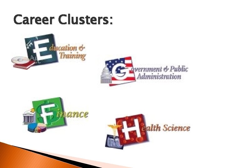 Career Clusters: 
