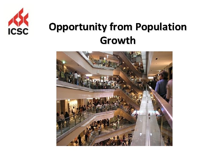 Opportunity from Population Growth 