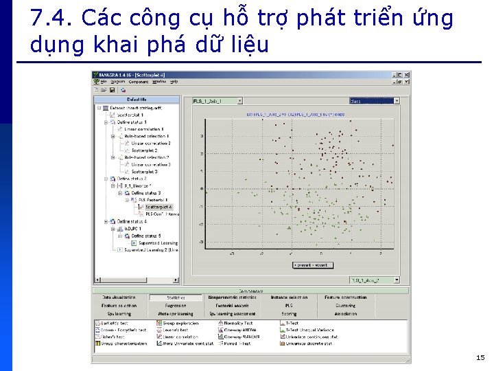 7. 4. Các công cụ hỗ trợ phát triển ứng dụng khai phá dữ