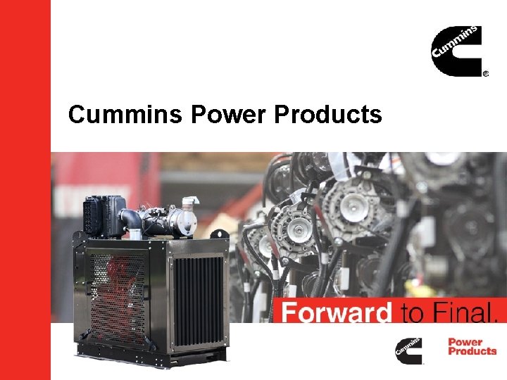 Cummins Power Products 