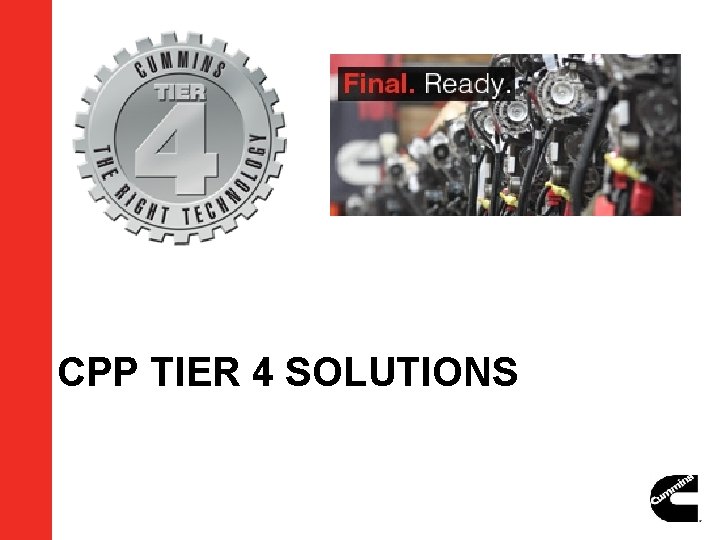 CPP TIER 4 SOLUTIONS 