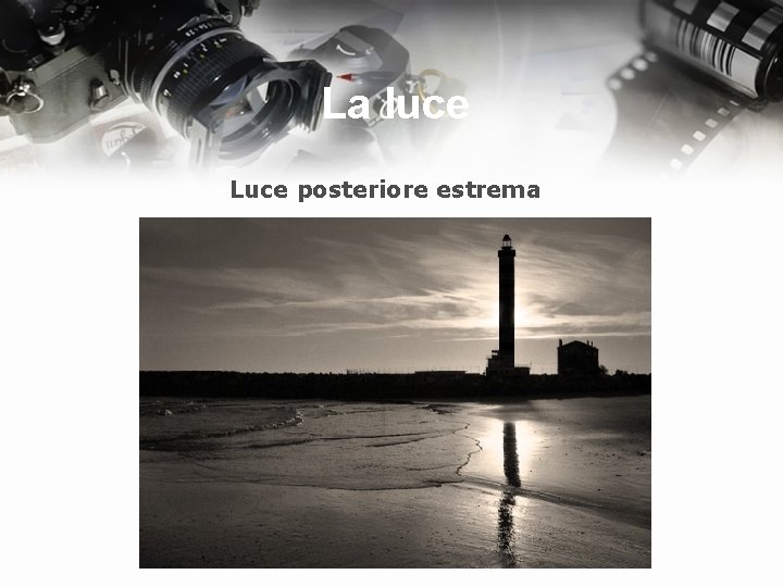 La luce Luce posteriore estrema 