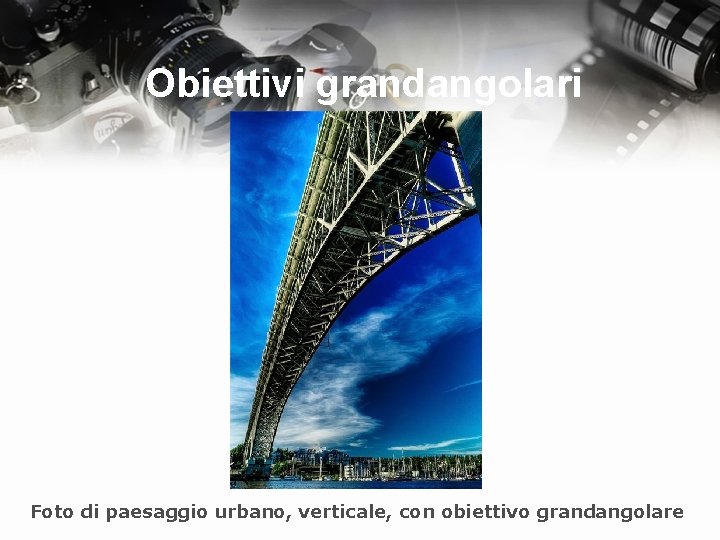 Obiettivi grandangolari Foto di paesaggio urbano, verticale, con obiettivo grandangolare 