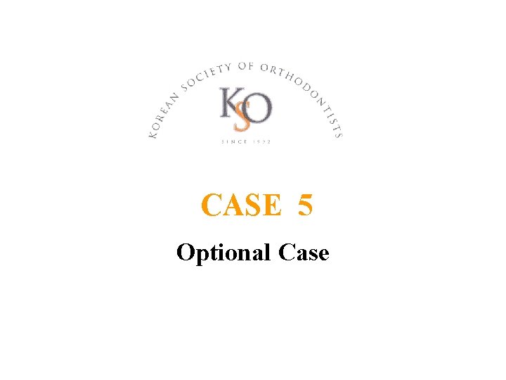 CASE 5 Optional Case 