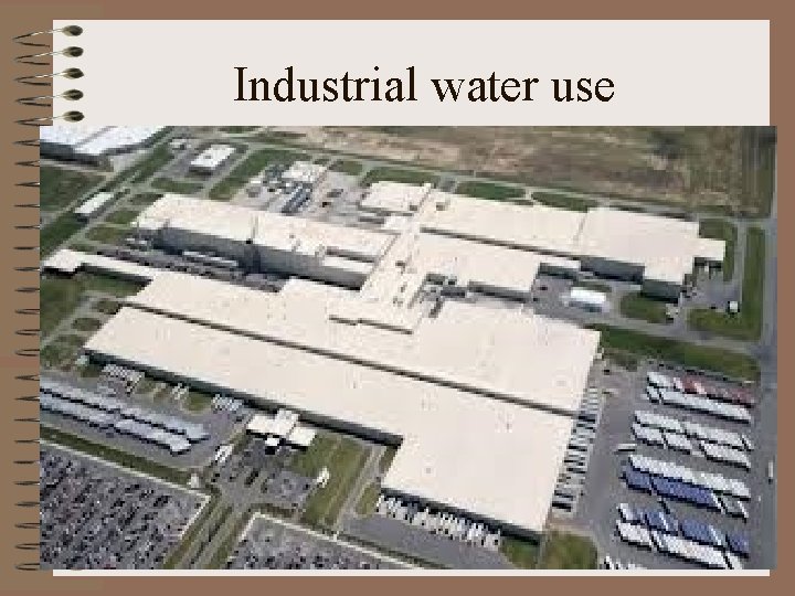 Industrial water use 