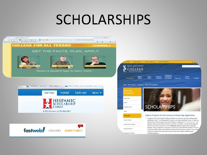 SCHOLARSHIPS SCHOLARSHIPS