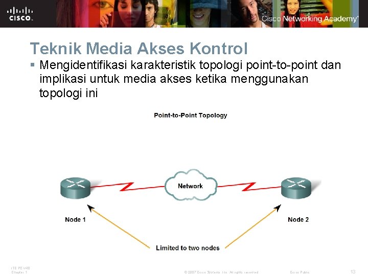 Teknik Media Akses Kontrol § Mengidentifikasi karakteristik topologi point-to-point dan implikasi untuk media akses