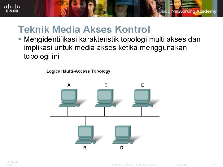 Teknik Media Akses Kontrol § Mengidentifikasi karakteristik topologi multi akses dan implikasi untuk media