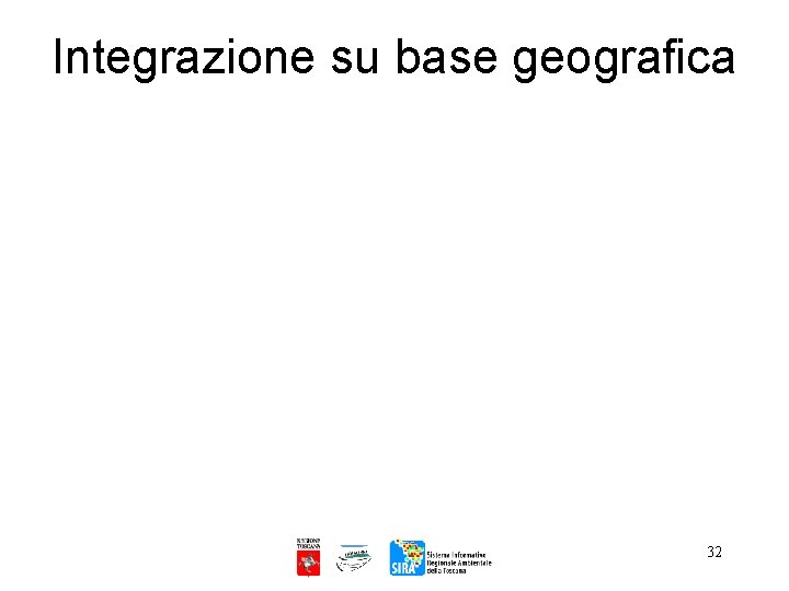 Integrazione su base geografica 32 
