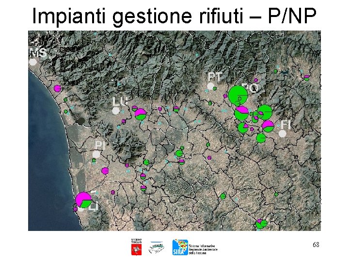Impianti gestione rifiuti – P/NP 68 