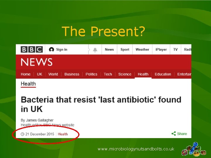 The Present? www. microbiologynutsandbolts. co. uk 