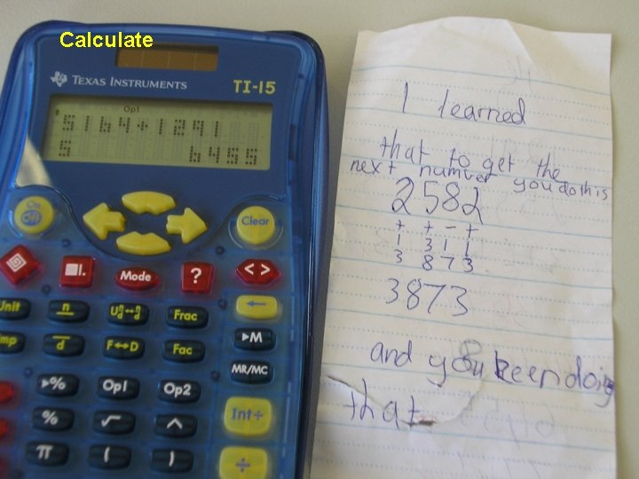 Calculate 