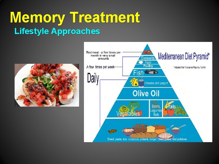 Memory Treatment Lifestyle Approaches 