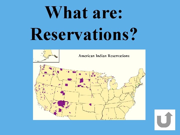 What are: Reservations? 