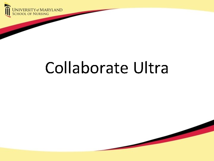 Collaborate Ultra 