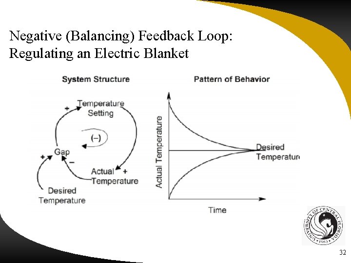 Negative (Balancing) Feedback Loop: Regulating an Electric Blanket 32 