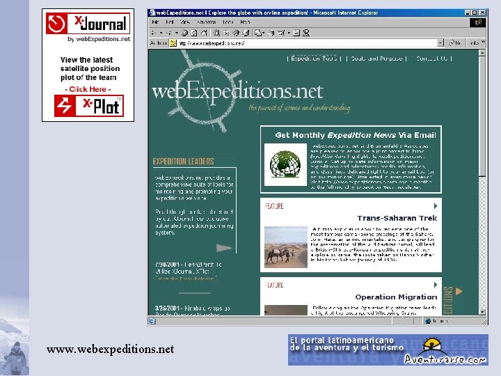 www. webexpeditions. net 
