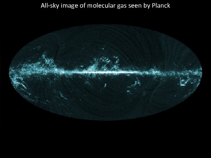 All-sky image of molecular gas seen by Planck 