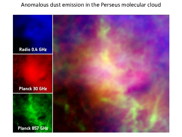 Anomalous dust emission in the Perseus molecular cloud 