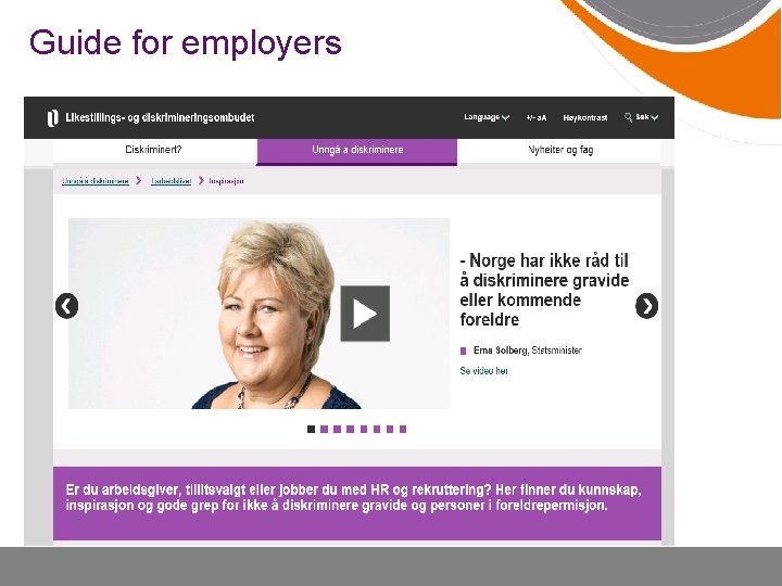 Guide for employers 