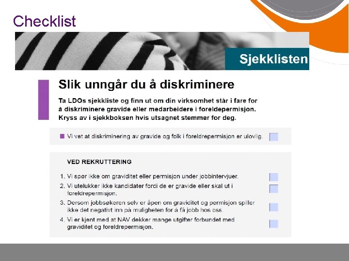 Checklist 