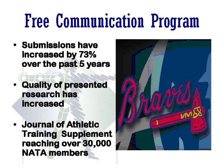 Free Communication Program • Submissions have increased by 73% over the past 5 years Free Communication Program • Submissions have increased by 73% over the past 5 years