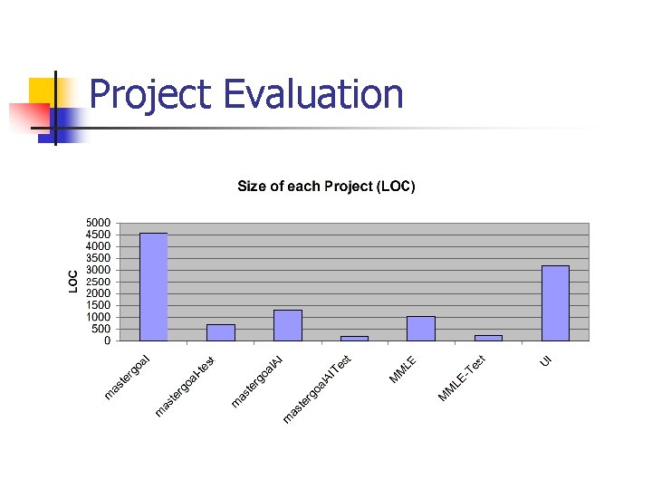 Project Evaluation 