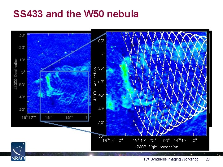 SS 433 and the W 50 nebula 13 th Synthesis Imaging Workshop 28 