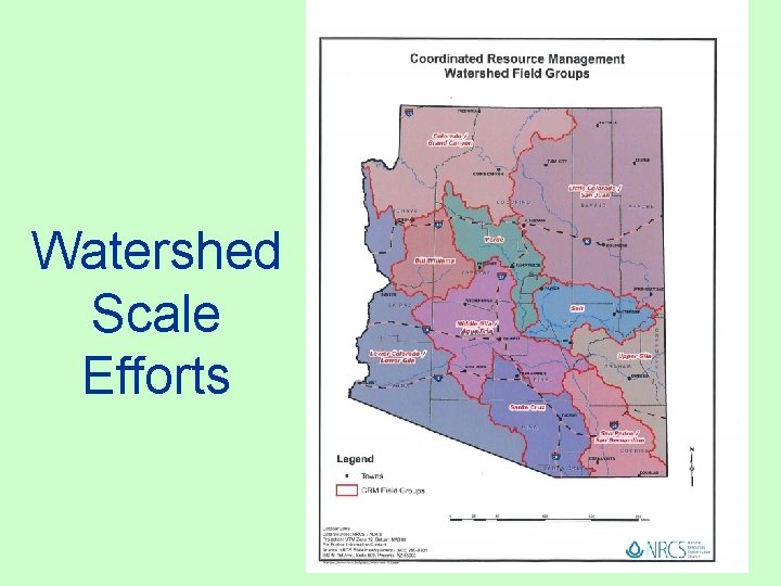 Watershed Scale Efforts 
