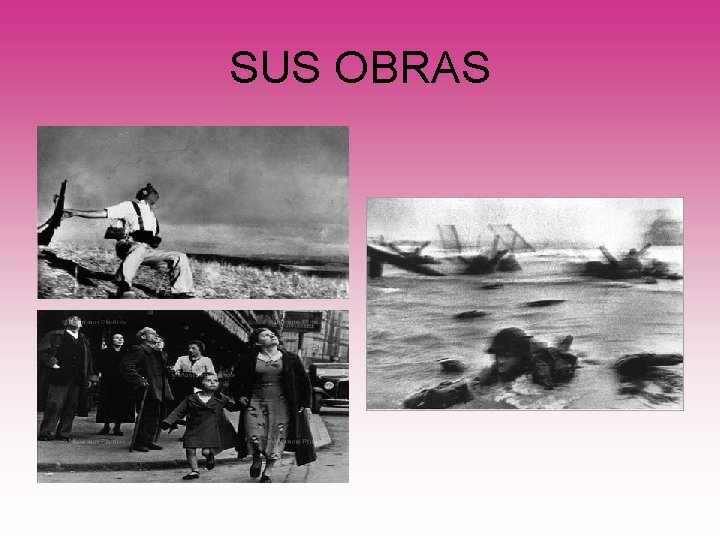 SUS OBRAS 