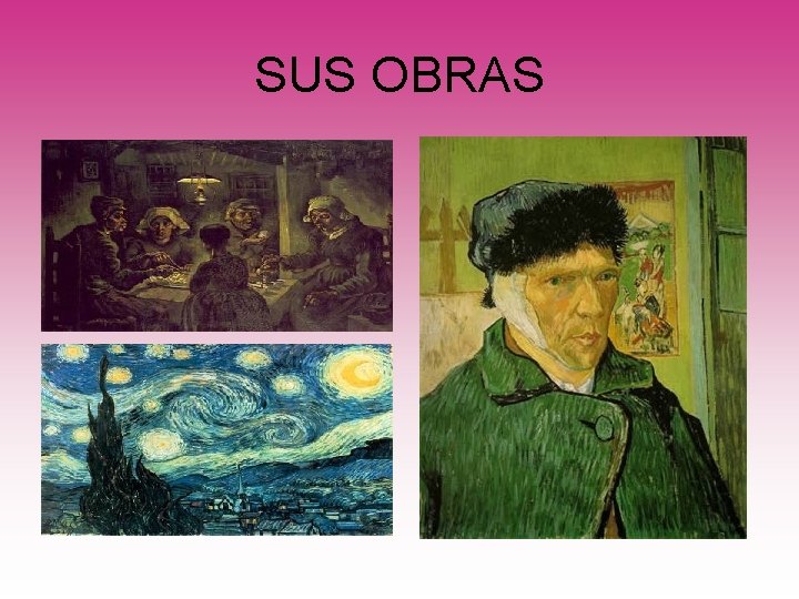 SUS OBRAS 