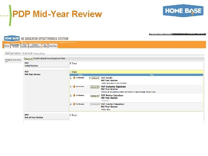 PDP Mid-Year Review 