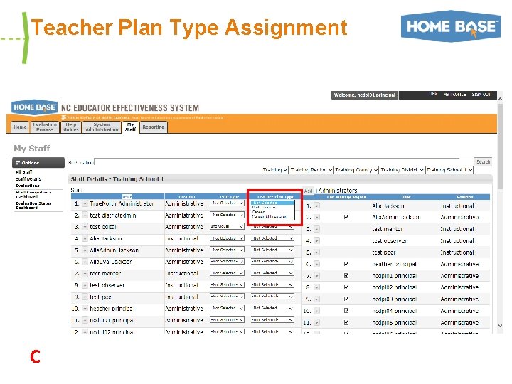 Teacher Plan Type Assignment C 