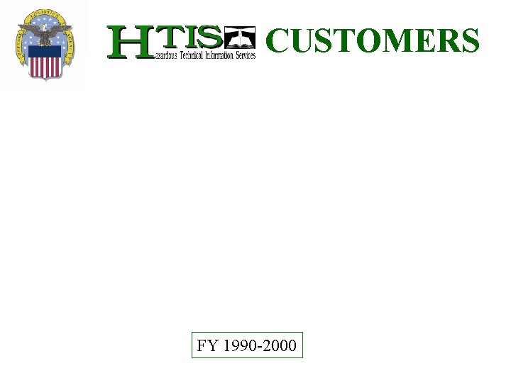CUSTOMERS FY 1990 -2000 CUSTOMERS FY 1990 -2000