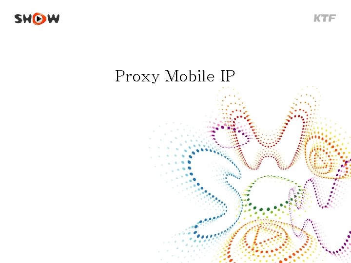 Proxy Mobile IP Dec 2008 