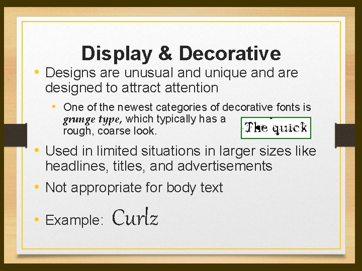 Display & Decorative • Designs are unusual and unique and are designed to attract Display & Decorative • Designs are unusual and unique and are designed to attract