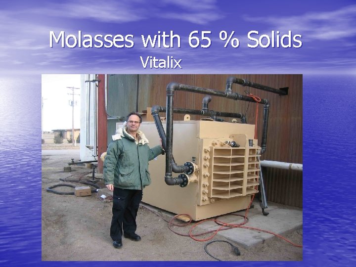  Molasses with 65 % Solids Vitalix 