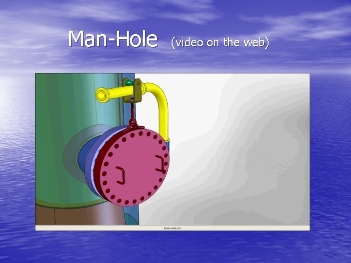  Man-Hole (video on the web) 